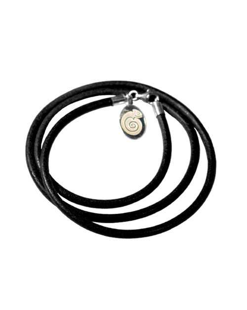 Collar Cuero Redondo