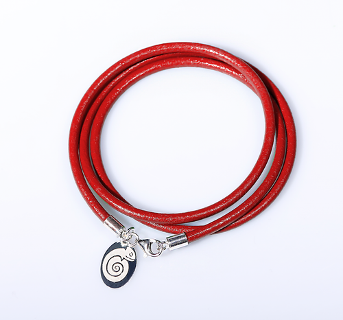 Collar Cuero Redondo