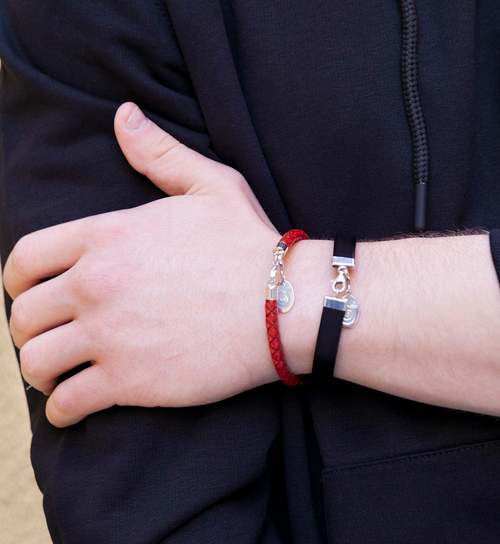 Pulsera Cuero Trenzado