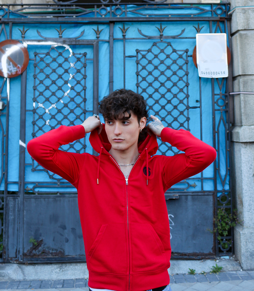 Sudadera con cremallera