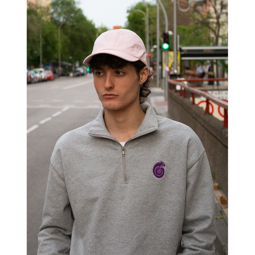 Sudadera con media cremallera