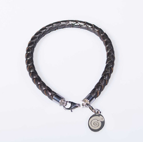 Pulsera Cuero Trenzado
