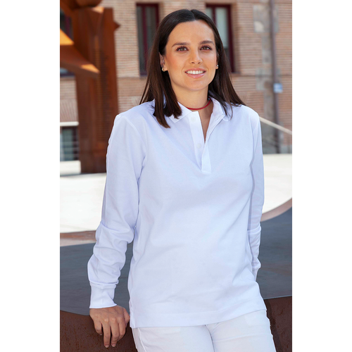 Polo clásico manga larga