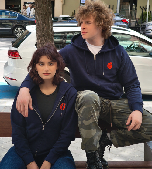 Sudadera con cremallera