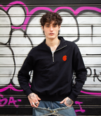 Sudadera con media cremallera