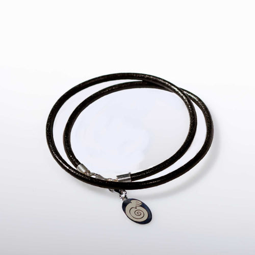 Collar Cuero Redondo