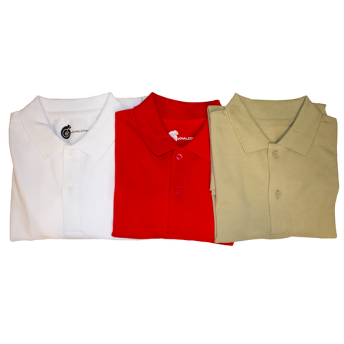 Polos manga corta