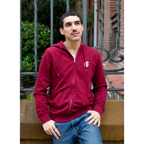 SUDADERA CON CREMALLERA